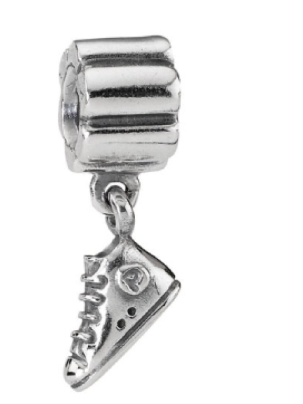 Retired Pandora 925 Silver Dangle Sneaker Bracelet Charm